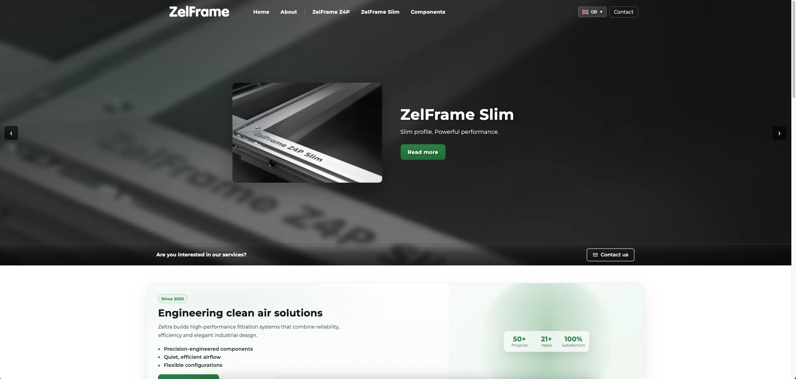Zelframe